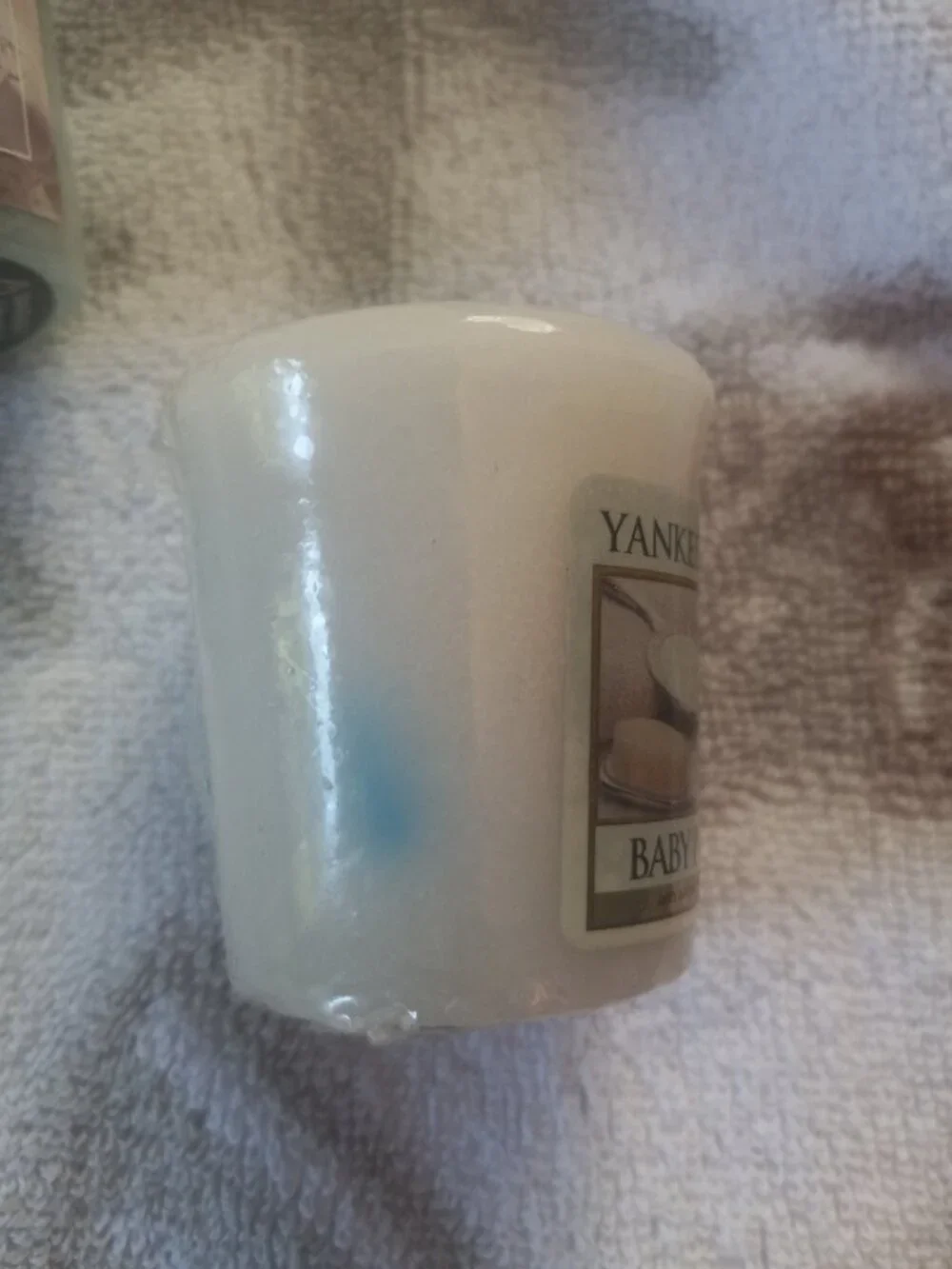 VTG Yankee Candle Votives in Its Boy and Baby Powder (Discontinued)